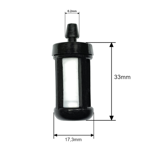 Benzinfilter für Motorsägen Kettensägen Stihl Husqvarna Dolmar Solo Echo Makita