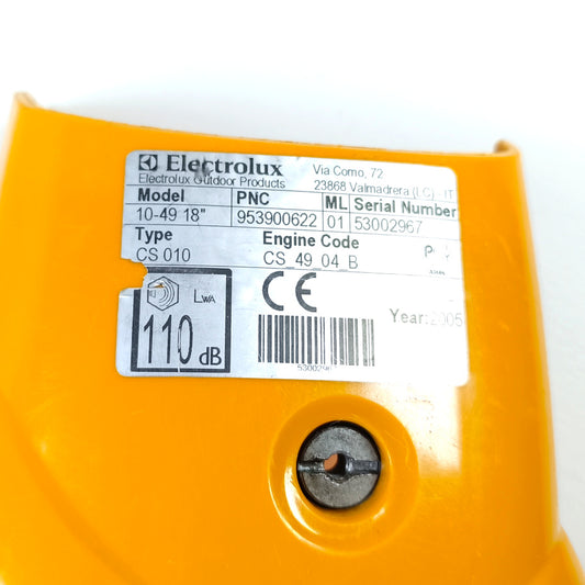 Motorhaube Abdeckung für McCulloch PM 10-42 10-46 10-49 10-51 Partner