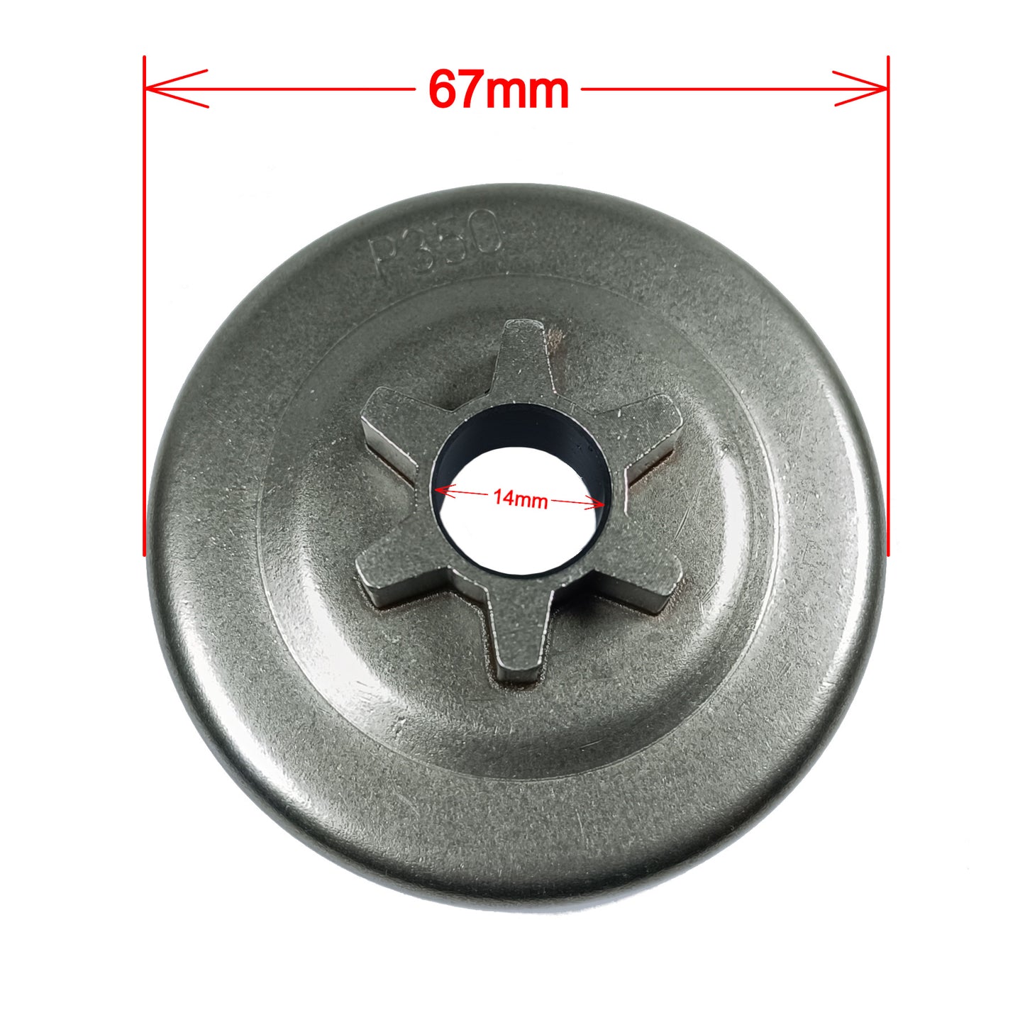 Kettenrad Kupplungstrommel 3/8 6Z für Husqvarna 36 141 136 137 141 235 Partner McCulloch