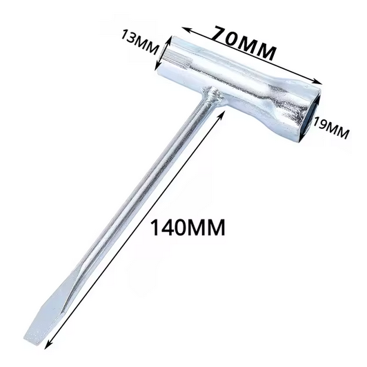 Kombischlüssel Zündkerzenschlüssel Schlüssel 13x19mm für Motorsägen Kettensägen