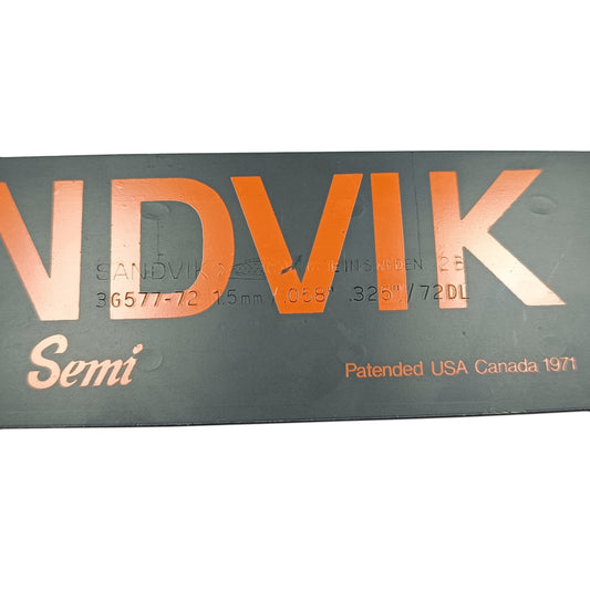 Guide-chaîne de tronçonneuse 45cm .325" 72TG pour Husqvarna Dolmar Partner Solo Jonsered