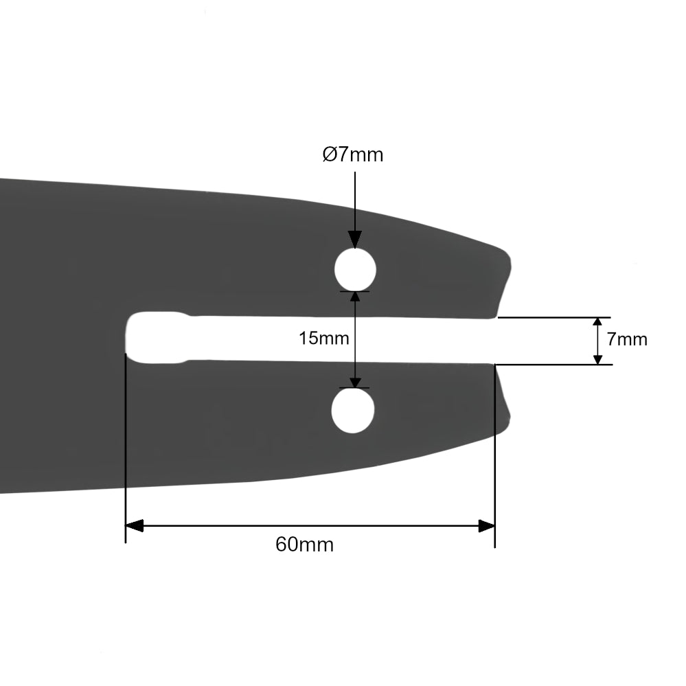 Schwert Schiene + 2x Sägeketten 40cm 3/8" für McCulloch Motorsäge Kettensäge
