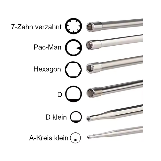 Vergaser Einstellwerkzeug Schraubendreher Zubehör 12-teilig für Motorgeräte Gartengeräte