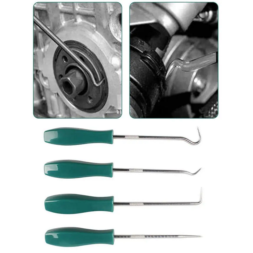 Haken Picker Werkzeug Set 4-teilig für Gartengeräte Motorsägen Freischneider