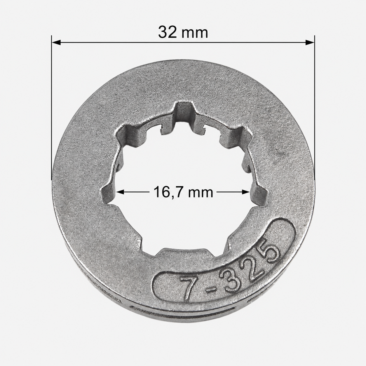 Kettenring Ritzel .325 7Z Stihl 017 018 021 023 024 025 026 028 MS170 MS180 MS240 MS241 MS260 MS261