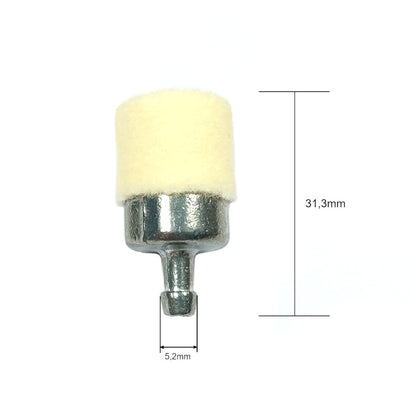 Benzinfilter Filter für Dolmar Echo Hitachi Honda Shindaiwa Tanaka Zenoah 125-552