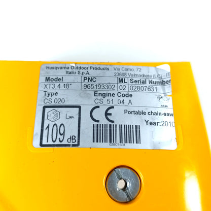 Motorhaube Abdeckung für McCulloch Xtreme 3.0 3.2 3.4