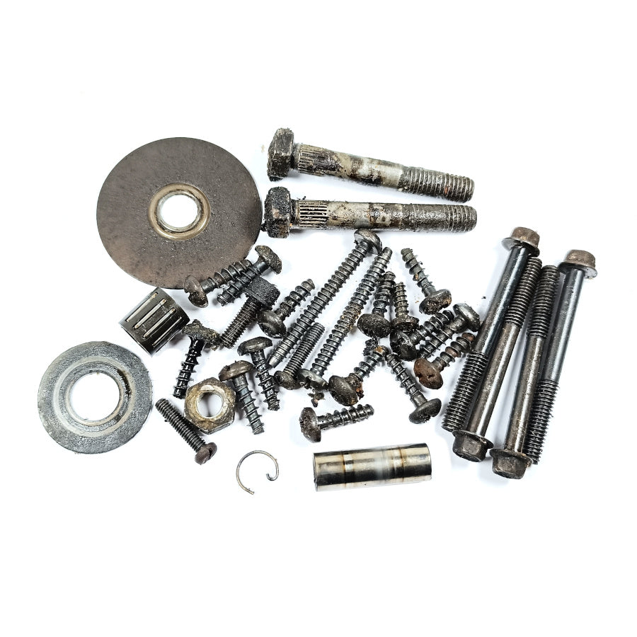 Schraubenpaket Scheiben Muttern für Husqvarna 40 45 49 Partner 400 410 450 460 490 510