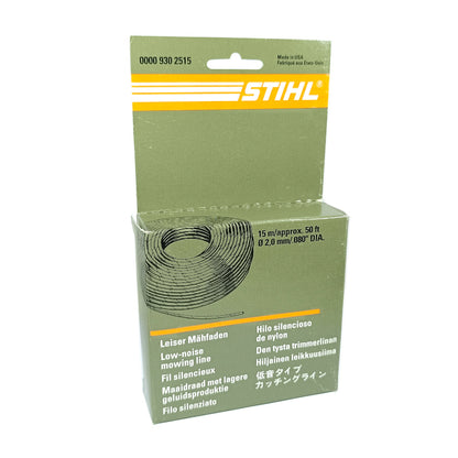 Original STIHL Leiser Mähfaden 0000 930 2515 15m / Ø2mm