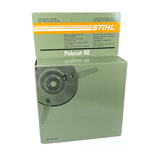 Original STIHL Polycut 40 Mähkopf 4111 710 2100 für Stihl FS66 FS80 FS86 FS106 FS150 FS160 FS200 FS220 FS280 FS410 FS420