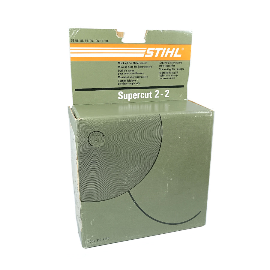 Original STIHL Supercut 2 Mähkopf 4002 710 2140 für FS66 FS81 FS86 FS96 FS106 FR106