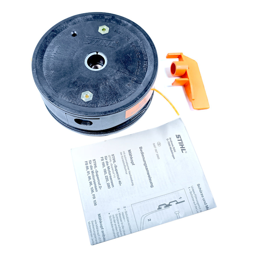 Original STIHL Supercut 40 Mähkopf 4003 710 2140 für FS160 FS180 FS220 FS280