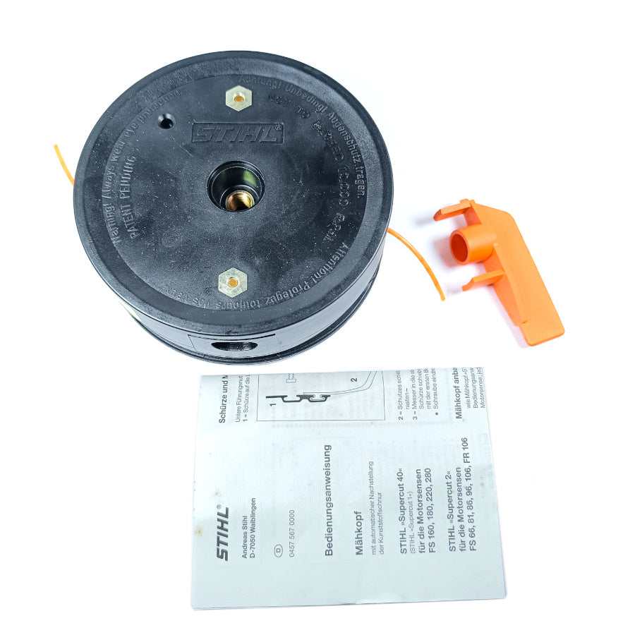 Original STIHL Supercut 2 Mähkopf 4002 710 2140 für FS66 FS81 FS86 FS96 FS106 FR106