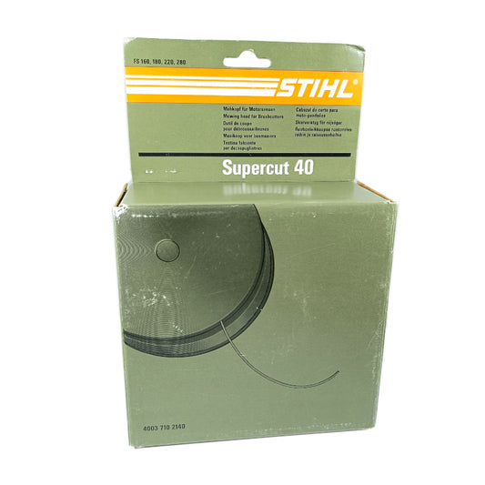 Original STIHL Supercut 40 Mähkopf 4003 710 2140 für FS160 FS180 FS220 FS280