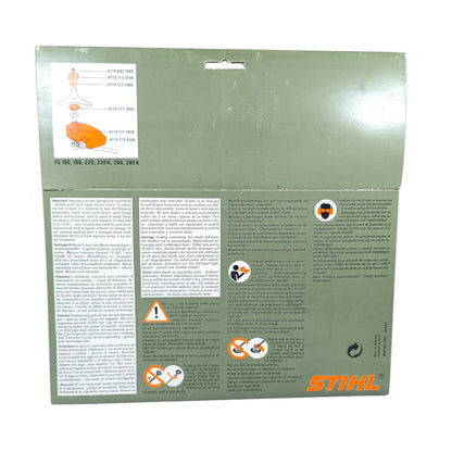 Original STIHL Dickichtmesser 3-Zahn 4119 713 4100 für FS160 FS180 FS220 FS280
