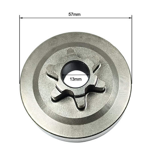 Kettenrad Kupplungstrommel 3/8 6Z 525 61 53-01 für Husqvarna T425 Jonsered CS2125T