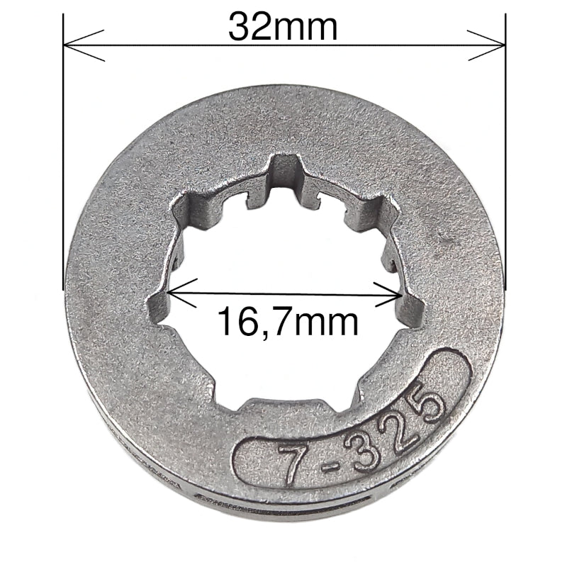 Kettenring Ritzel .325 7Z Stihl 017 018 021 023 024 025 026 028 MS170 MS180 MS240 MS241 MS260 MS261