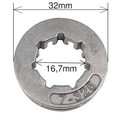 Kettenring Ritzel .325 7Z Stihl 017 018 021 023 024 025 026 028 MS170 MS180 MS240 MS241 MS260 MS261
