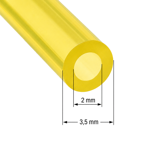 Schlauch 2x3,5 2,5x5 3x5 3x6 Schlauch Leitung Benzin Öl Kraftstoff für Motorsägen Freischneider Trimmer