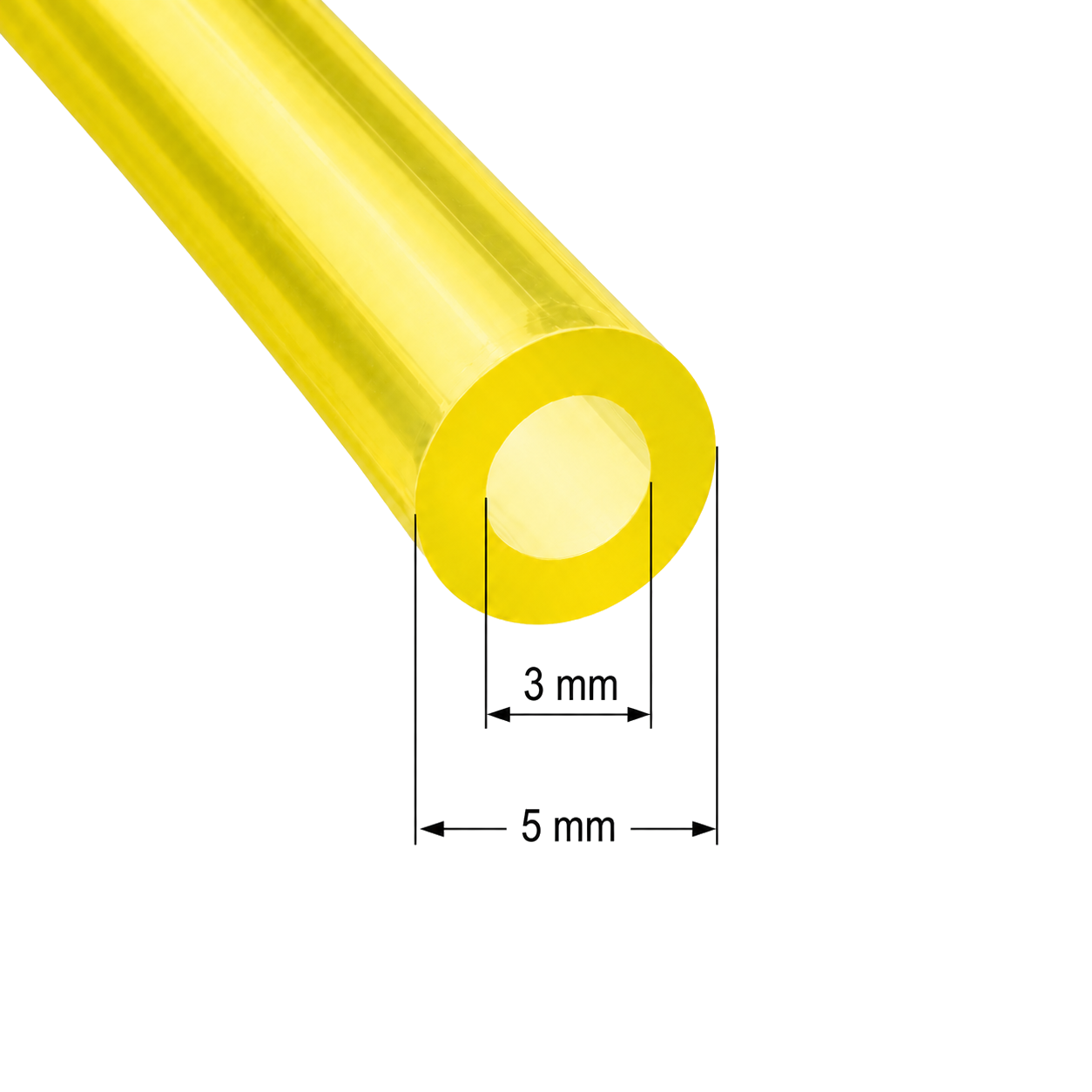 Schlauch 2x3,5 2,5x5 3x5 3x6 Schlauch Leitung Benzin Öl Kraftstoff für Motorsägen Freischneider Trimmer