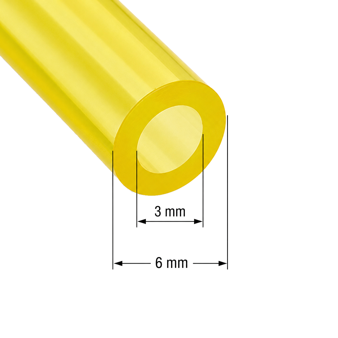 Schlauch 2x3,5 2,5x5 3x5 3x6 Schlauch Leitung Benzin Öl Kraftstoff für Motorsägen Freischneider Trimmer