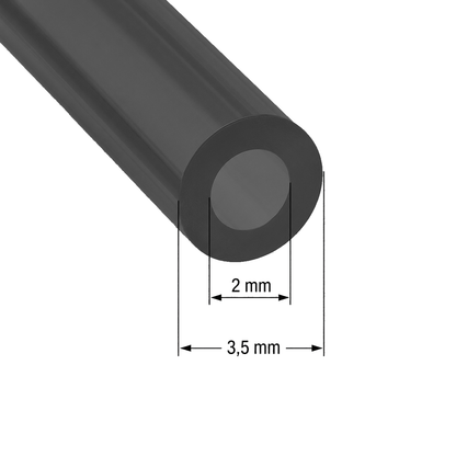 Schlauch 2x3,5 2,5x5 3x5 3x6 Schlauch Leitung Benzin Öl Kraftstoff für Motorsägen Freischneider Trimmer