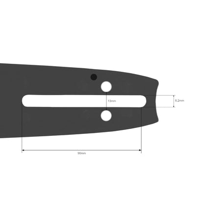 Schwert Führungsschiene 45cm .325" 72TG für Husqvarna Dolmar Partner Solo Jonsered