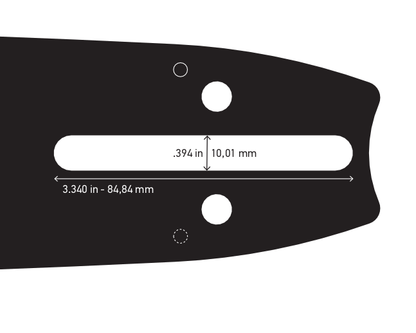 Schwert Führungsschiene 40cm 3/8" 60TG für Jonsered Oleo-Mac Olympyk