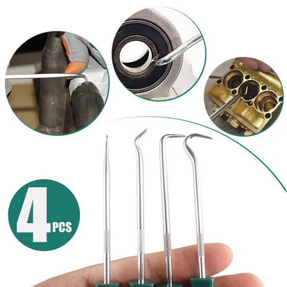 Haken Picker Werkzeug Set 4-teilig für Gartengeräte Motorsägen Freischneider