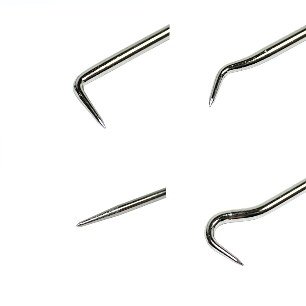 Haken Picker Werkzeug Set 4-teilig für Gartengeräte Motorsägen Freischneider