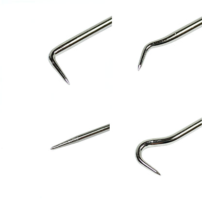 Haken Picker Werkzeug Set 4-teilig für Gartengeräte Motorsägen Freischneider